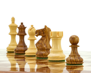 Fierce Knight Sheesham Staunton Chessmen 3 Inches Including Case
