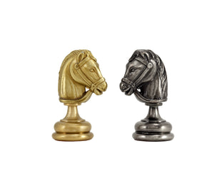 Verona Series 2.75 Inches Brass and Nickel Chess Pieces
