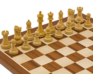 Leningrad Series Ebonised Chess Men 4 inch