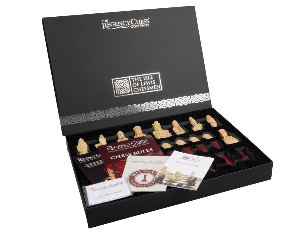 Isle of Lewis 3.25" Red Chessmen Official Ltd Edition Set