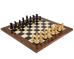 Elegant Palisander Chess Set