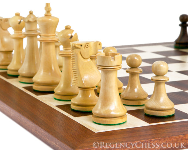 Pioneer Sheesham and Mahogany Staunton Chess Set