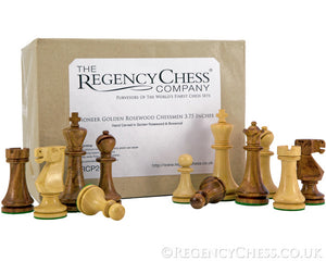 Pioneer Sheesham and Mahogany Staunton Chess Set