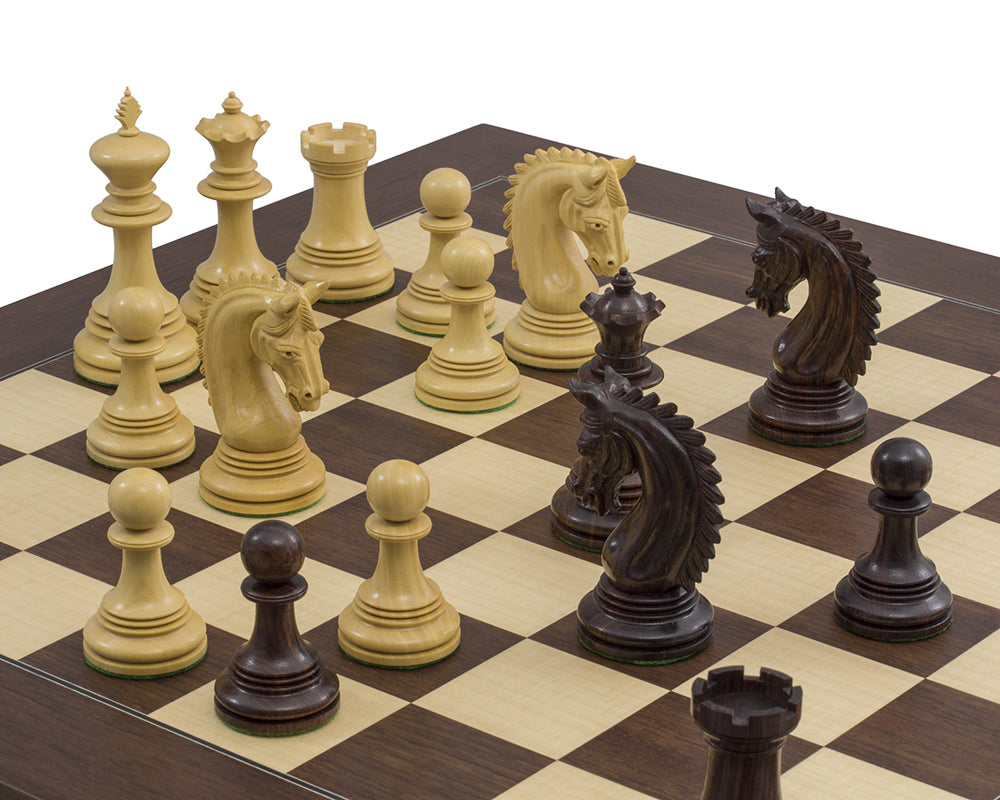 The Lemington Rosewood Palisander Chess Set