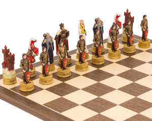 The King Arthur Hand Painted Chess Set