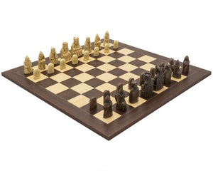 The Isle of Lewis Montgoy Palisander Grand Chess Set