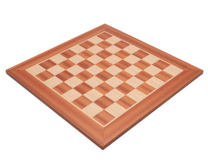 16 inch Manopoulos Mahogany Chess Board