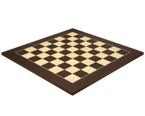 21.7 Inch Wenge and Maple Deluxe Chess Board