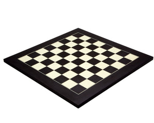 17.75 Inch Black and Maple Deluxe Chess Board