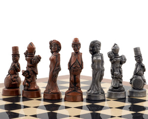 Berkeley Chess Movie Stars Échecs métalliques Hommes