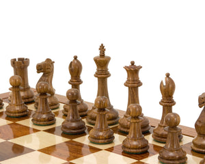 Jeux d'échecs en sheesham et buis série Victoria 3,75 pouces
