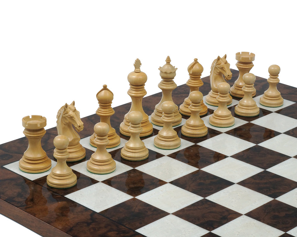 Luxury Staunton Garvi 4.25 inch Rosewood Chessmen