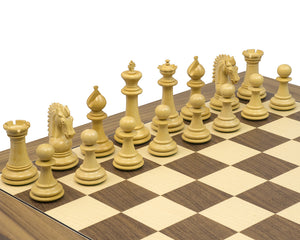 The Sheffield Knight Jeu d'échecs en palissandre 3,75 pouces