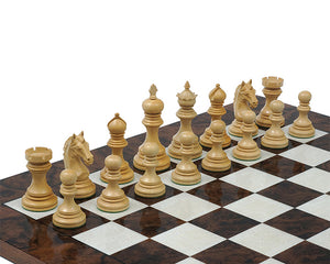The Garvi 4 inch Rosewood Chessmen
