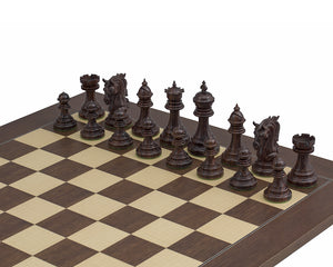 The Kingsgate Rosewood Chessmen 4.25 inch