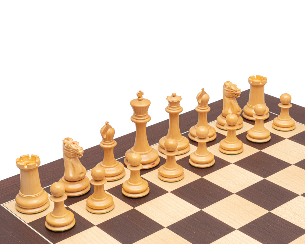 JJ Cooke Reproduction d'échecs hommes en ébène 4,4 pouces