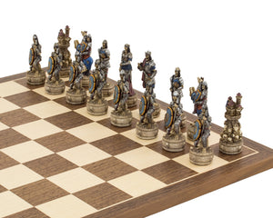 Le jeu d’échecs peint à la main Zombie