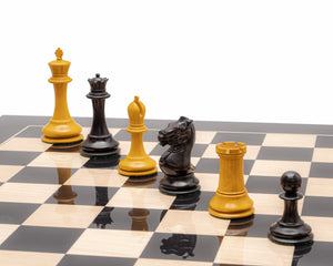 Le jeu d'échecs Harrwitz Black et Anegre Staunton