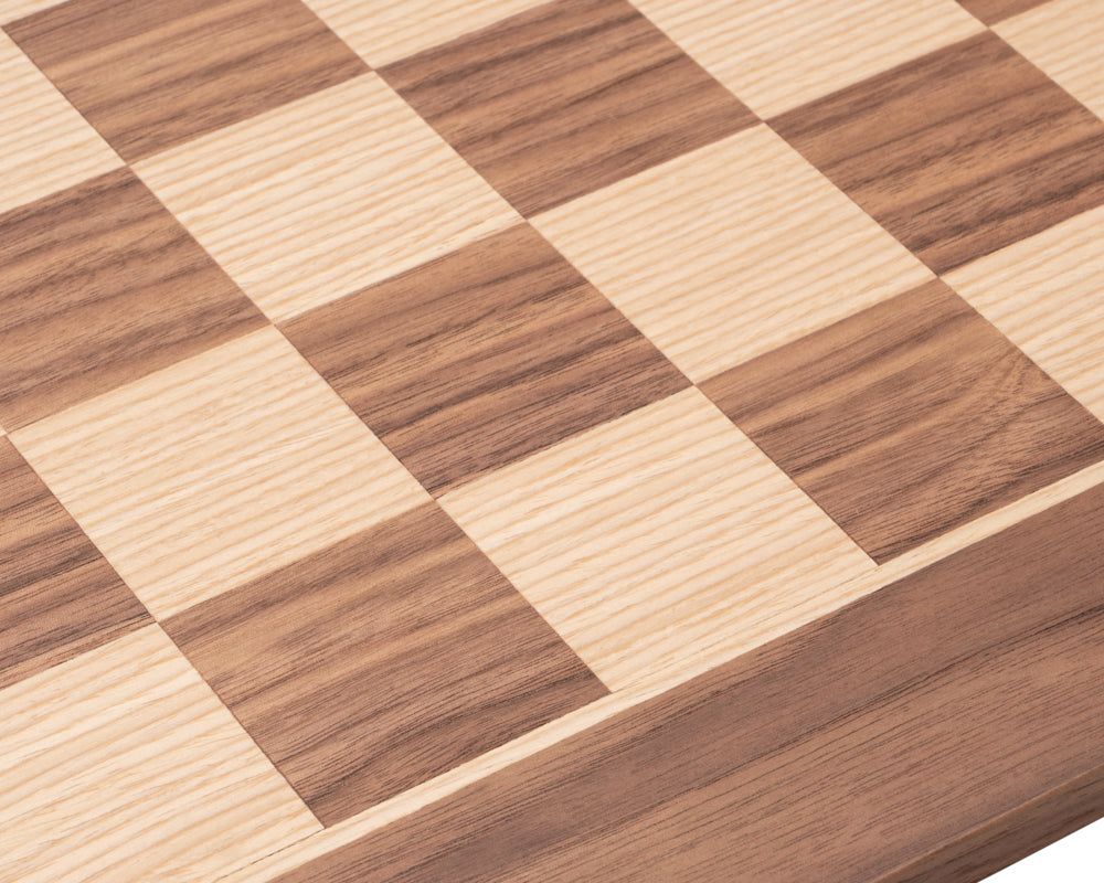 20 inch Manopoulos Walnut Chess Board