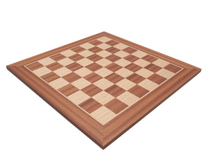 20 Inch Manopoulos Mahogany Chess Board
