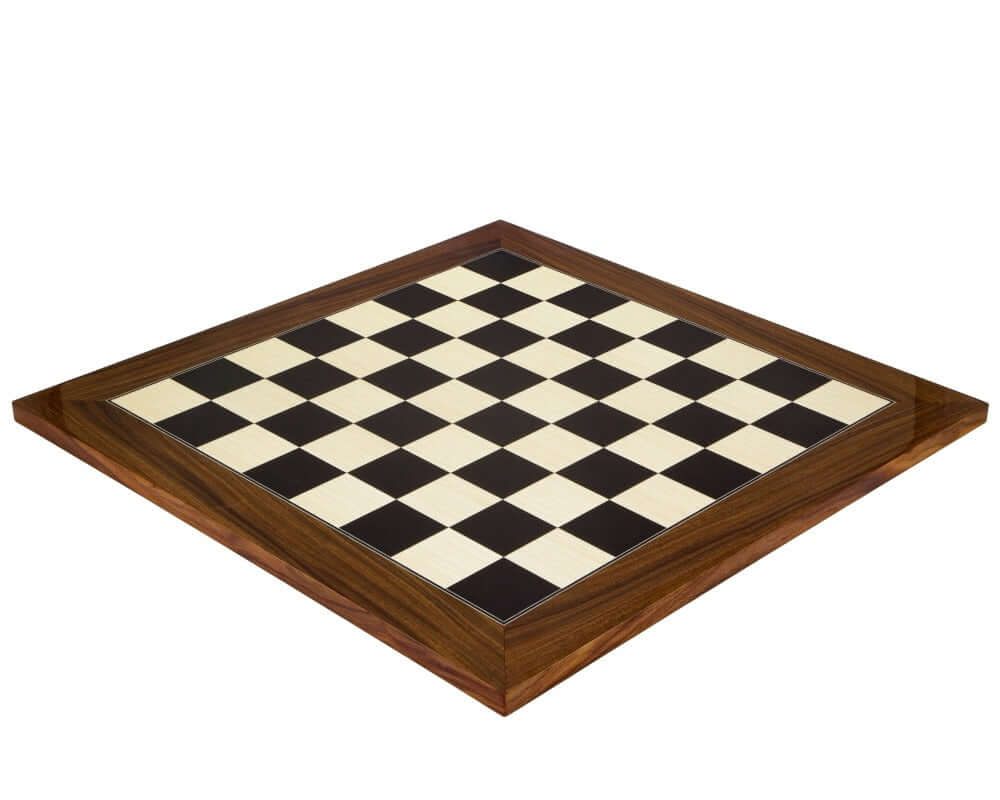 19.7 Inch Anegre Palisander Deluxe Chessboard